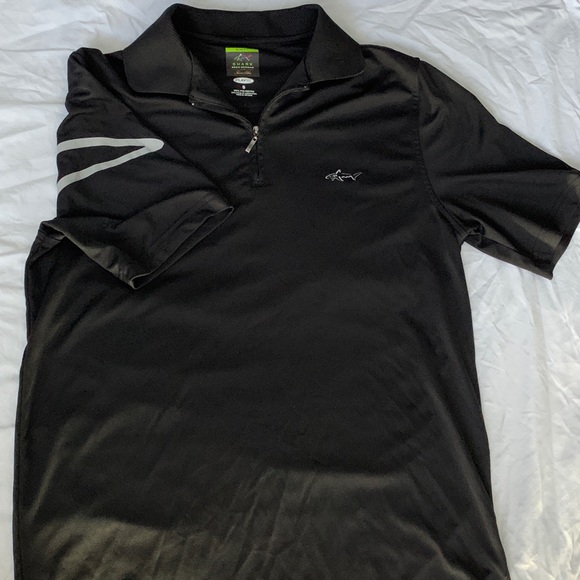 Greg Norman SHARK Play Dry 1/4 Zip polo - Picture 3 of 5
